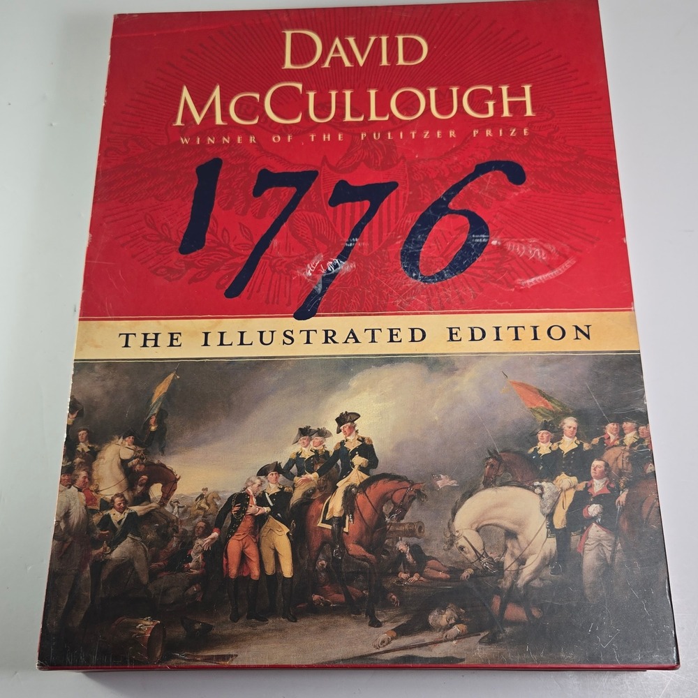 David McCullough 1776 The Illustrated Edition Hardcover History Book